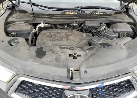 2018 Acura Mdx Technology from USA, damaged, VIN 5J8YD4H50JL001374